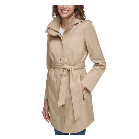 Calvin Klein Women's Trench Jacket - Picture 2 of 4